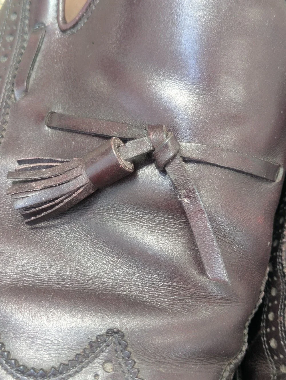 Allen Edmonds Manchester Wingtip Tassel Loafer